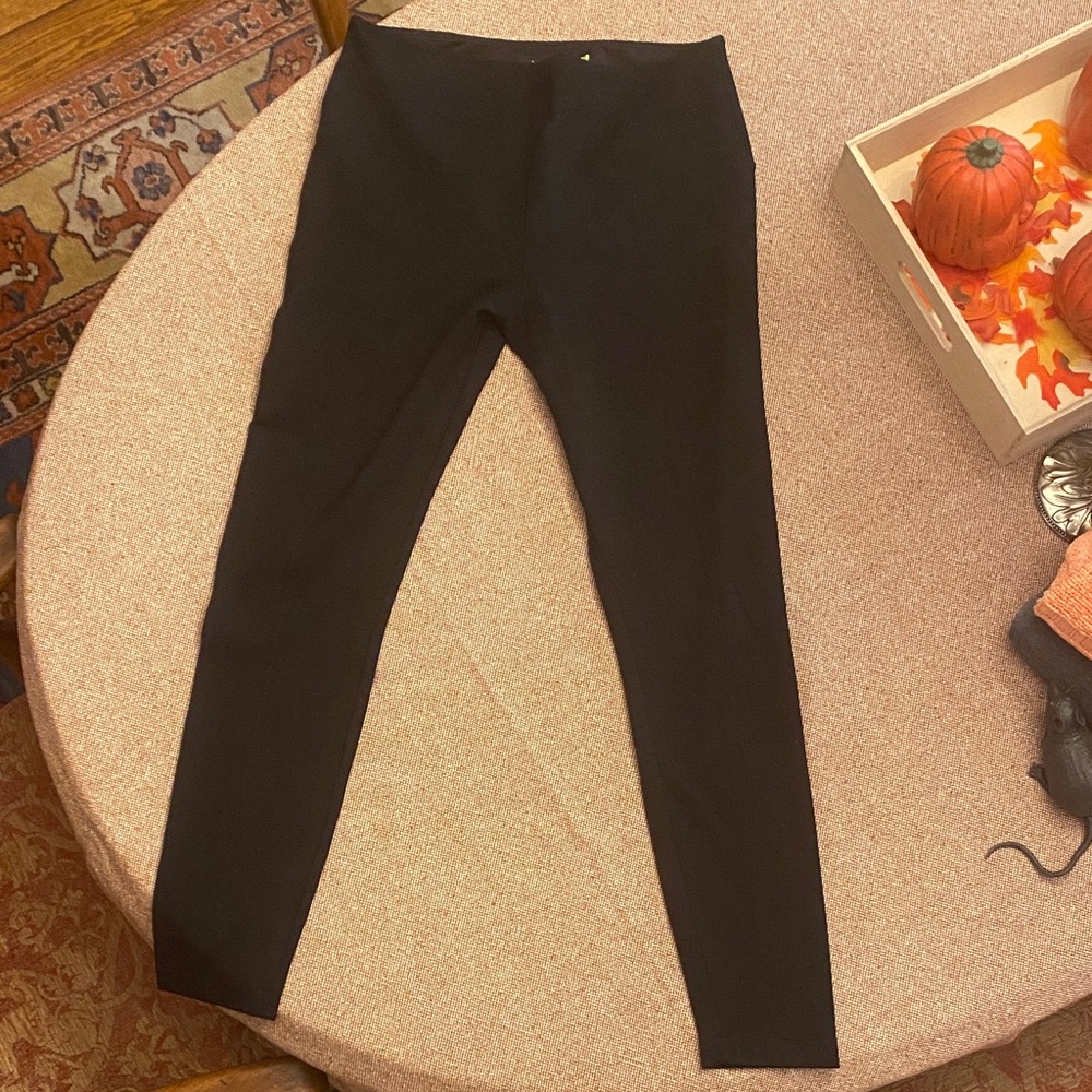 Lysse Classic Black Trouser Leggings- Large
